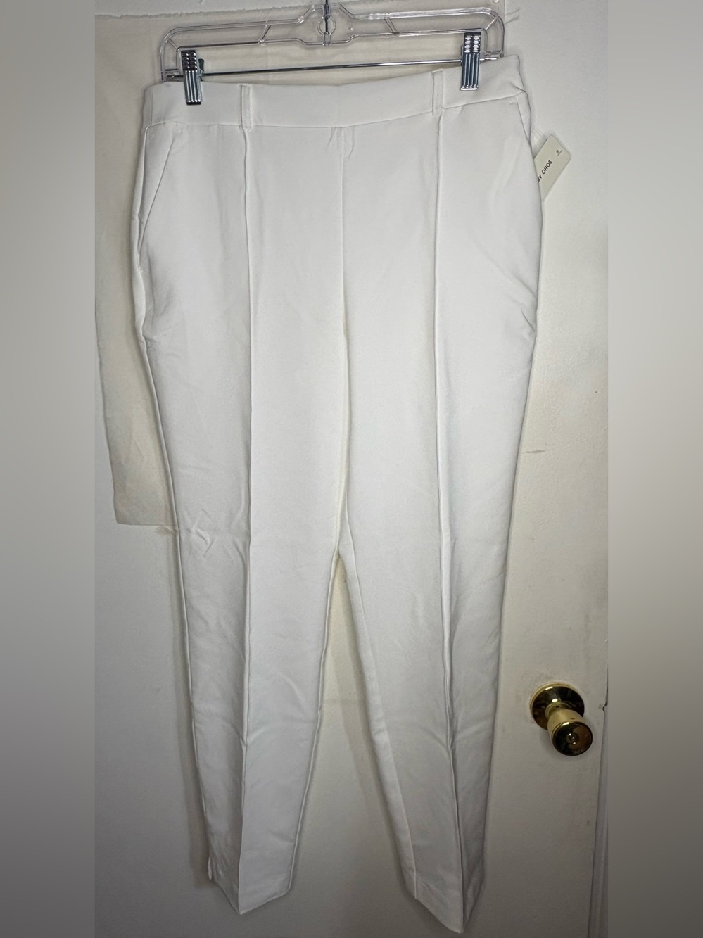 Soho Apparel Women’s White Dress Pants